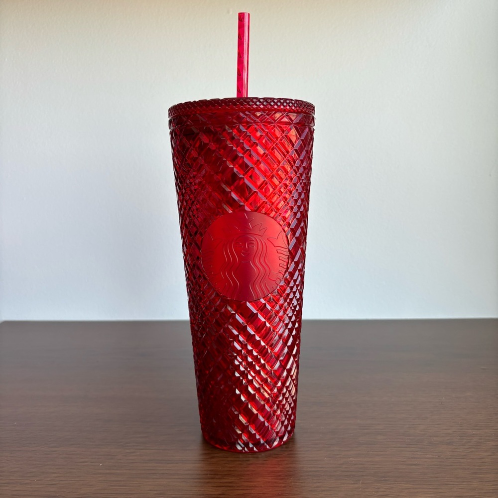 Starbucks Ruby Red Jewelled Tumbler
